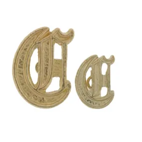 10KY Old English Initial 9.5mm C