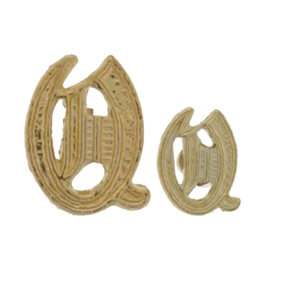 10KY Old English Initial 9.5mm Q