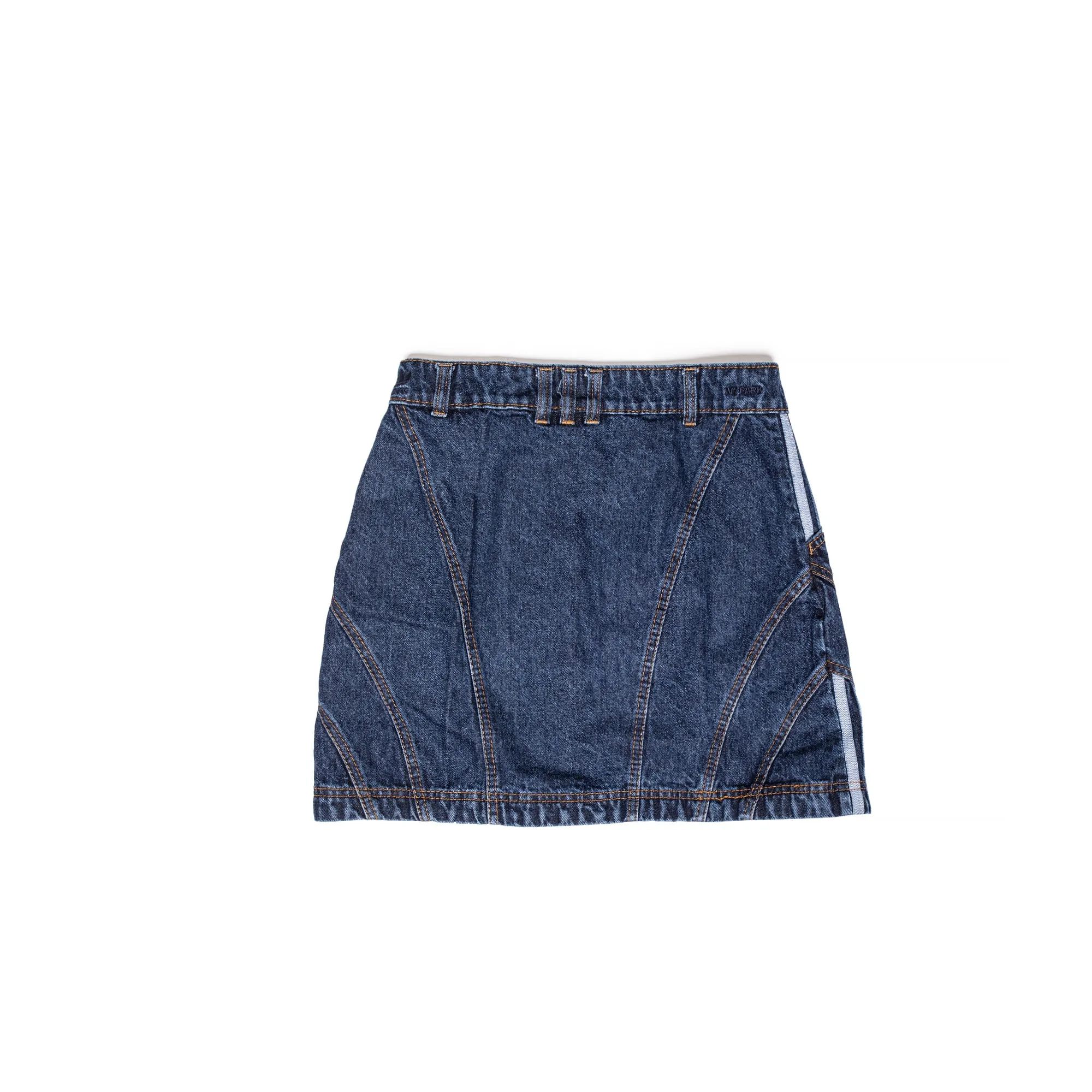 Adidas X Ivy Park Womens Denim Skirt DrkDen