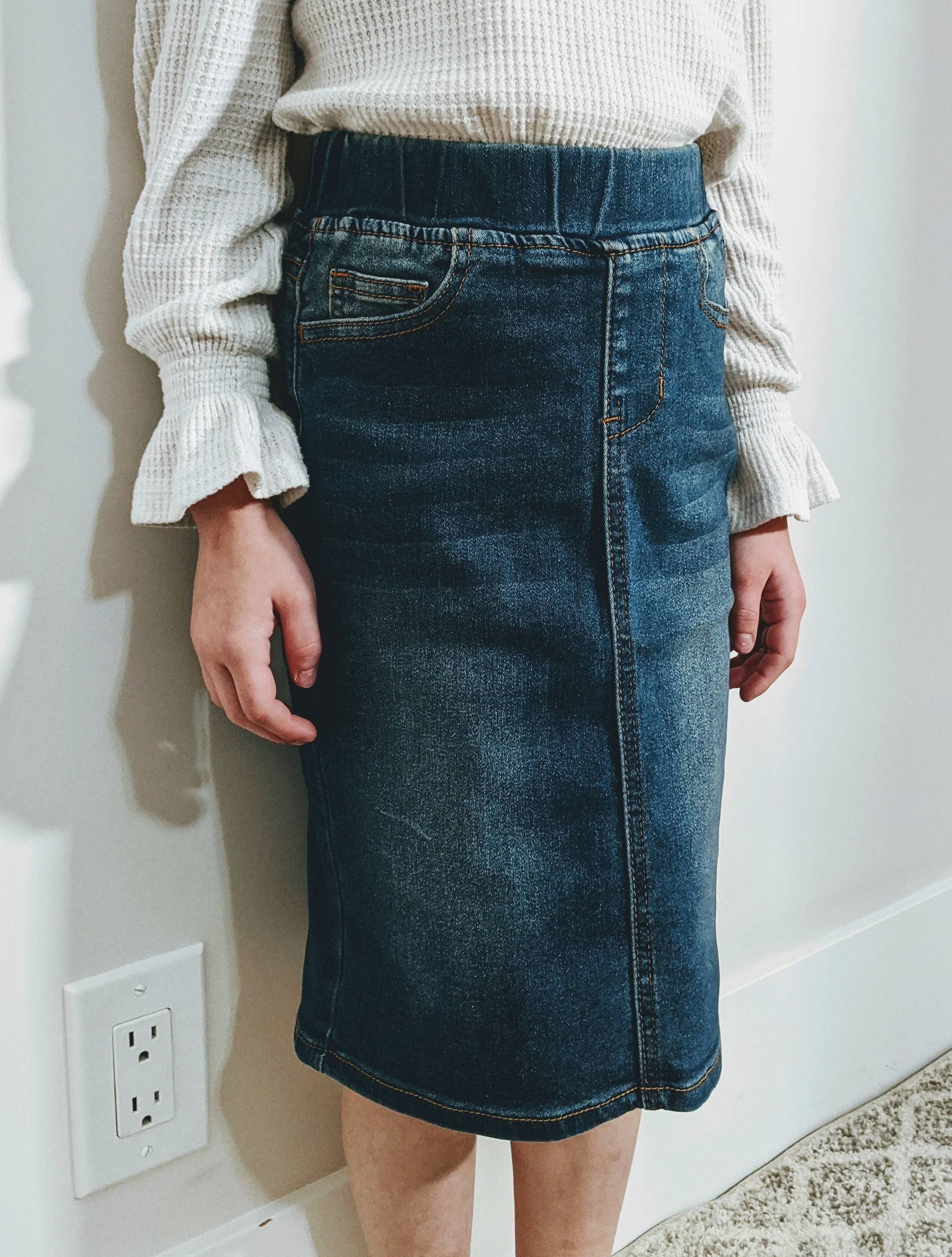 All Day Every Day Denim Skirt GIRLS