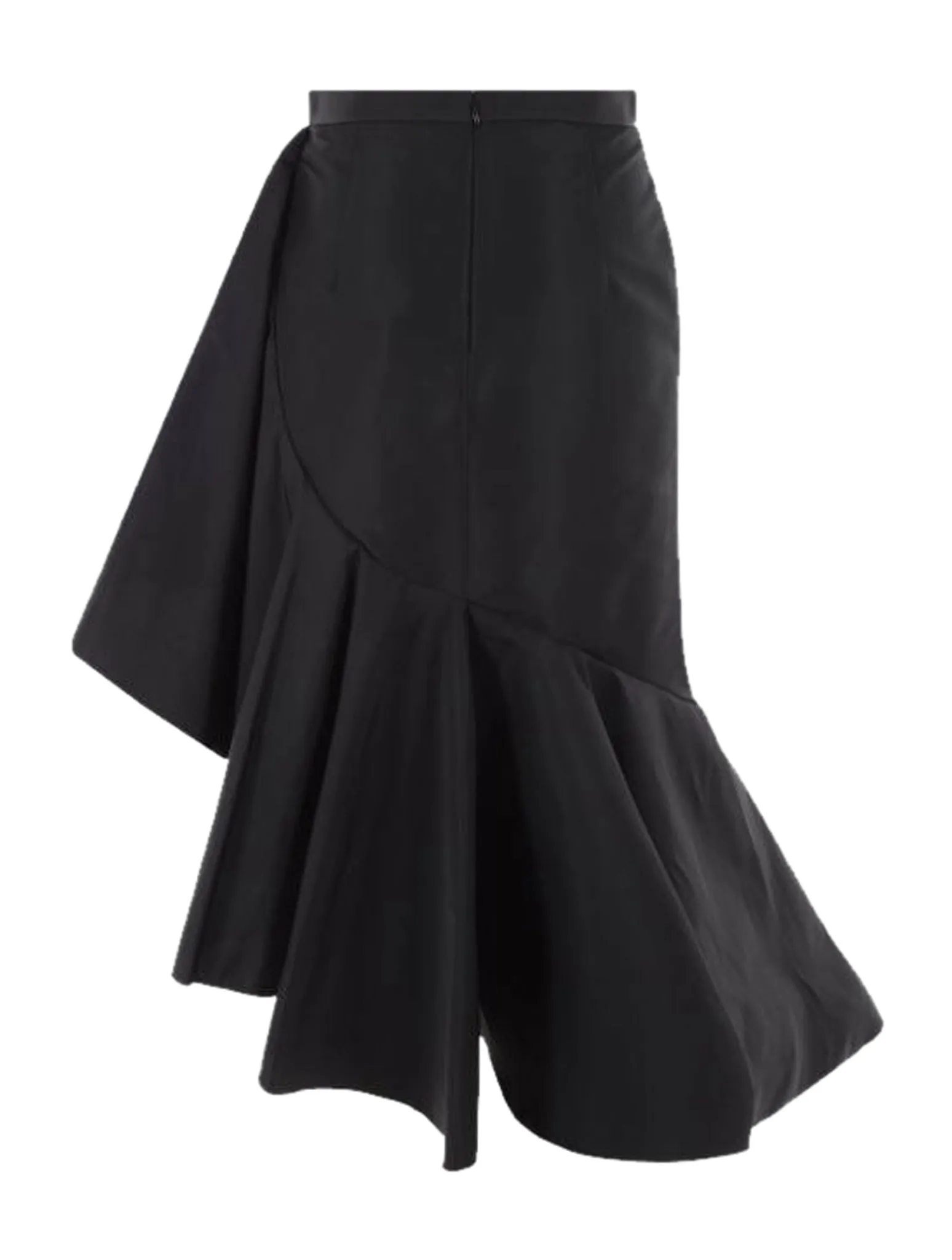 ASYMMETRIC SKIRT IN POLYFAILLE