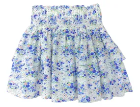 Be Elizabeth by James & Lottie - Fall Floral Smocked Ruffle Skirt