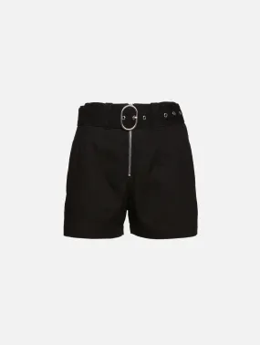 Belted Tailored Short