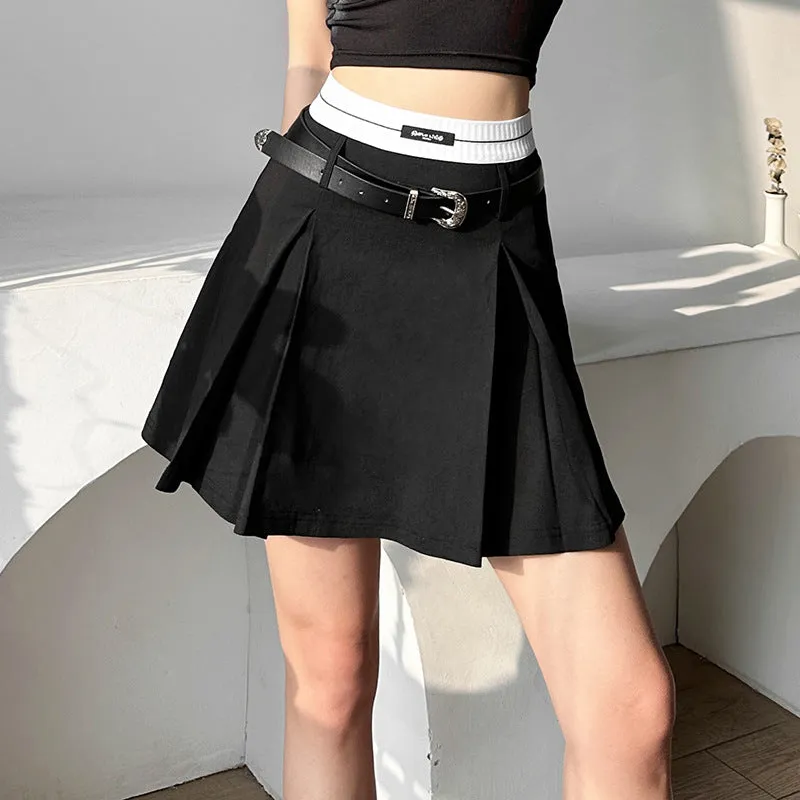 Black Belt Skirt