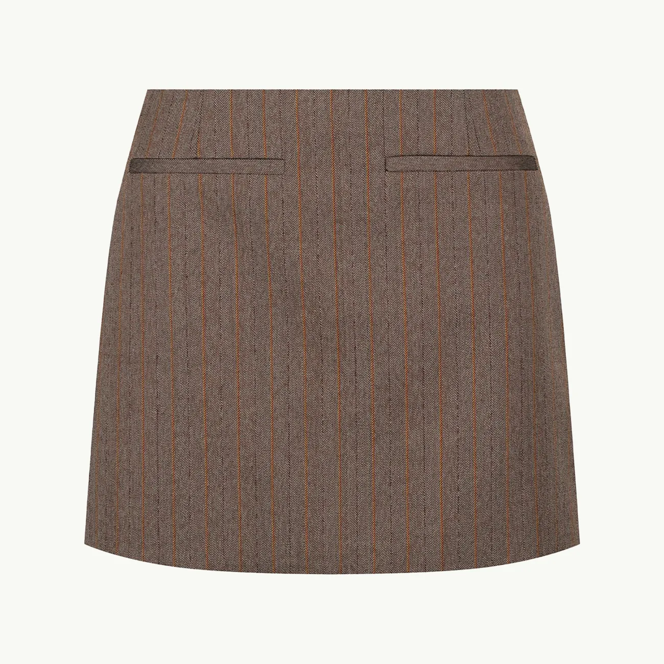 BRIDGET MICRO MINI SKIRT PINSTRIPE