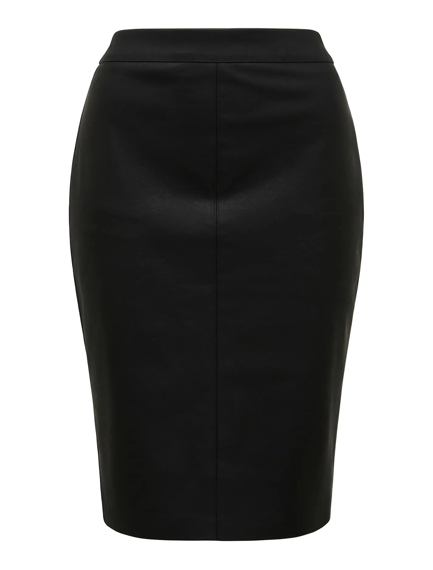 Carla Vegan Leather Midi Skirt