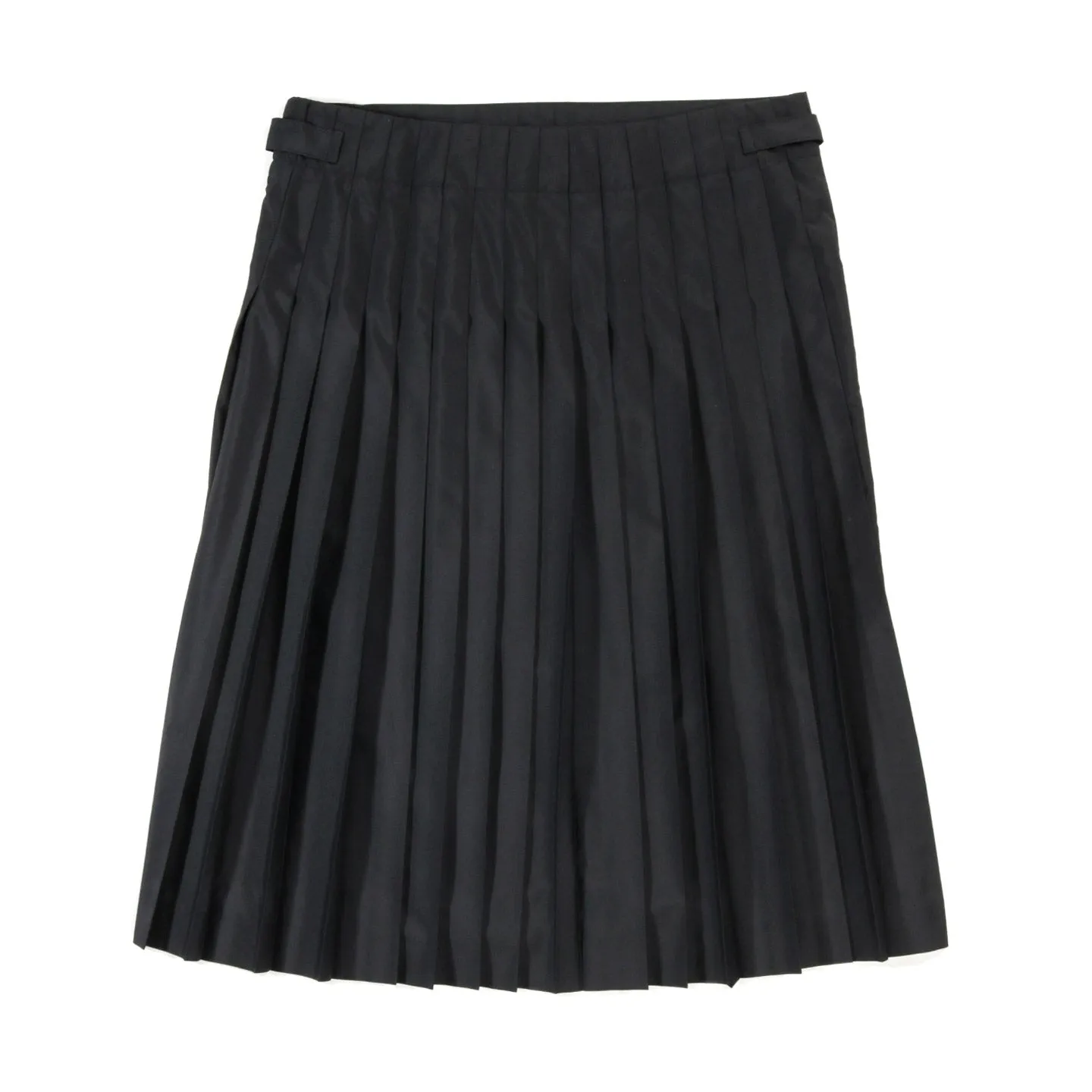 COGNOMEN PLEATED SKIRT BLACK