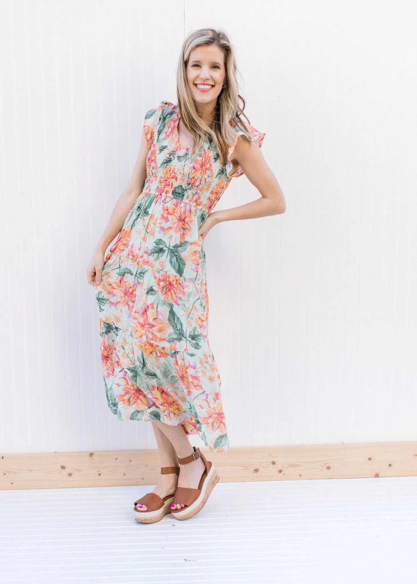 Charming Daydream Floral Maxi Dress for Effortless Elegance