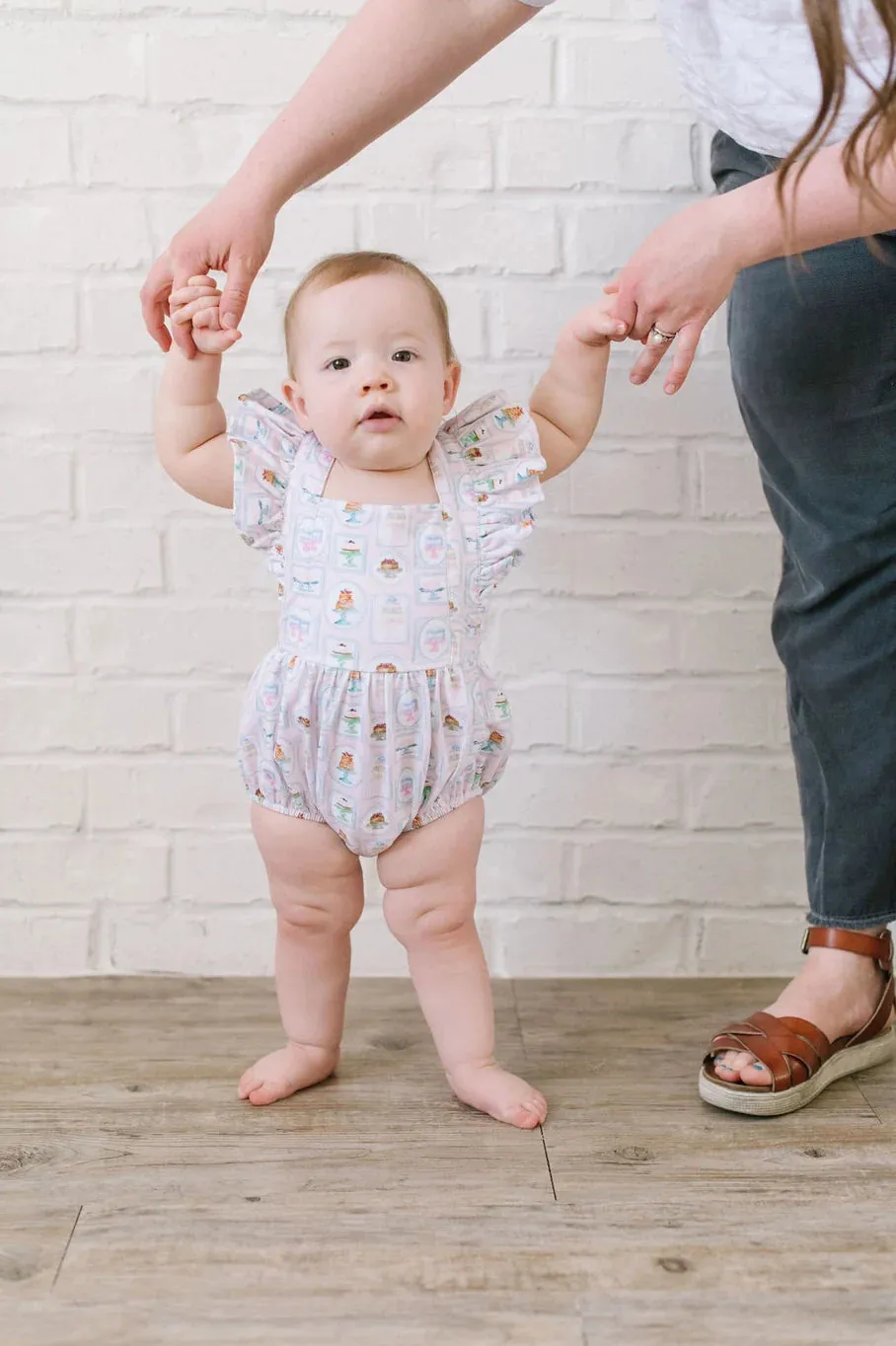 Emmy Romper in Let Them Eat Cake