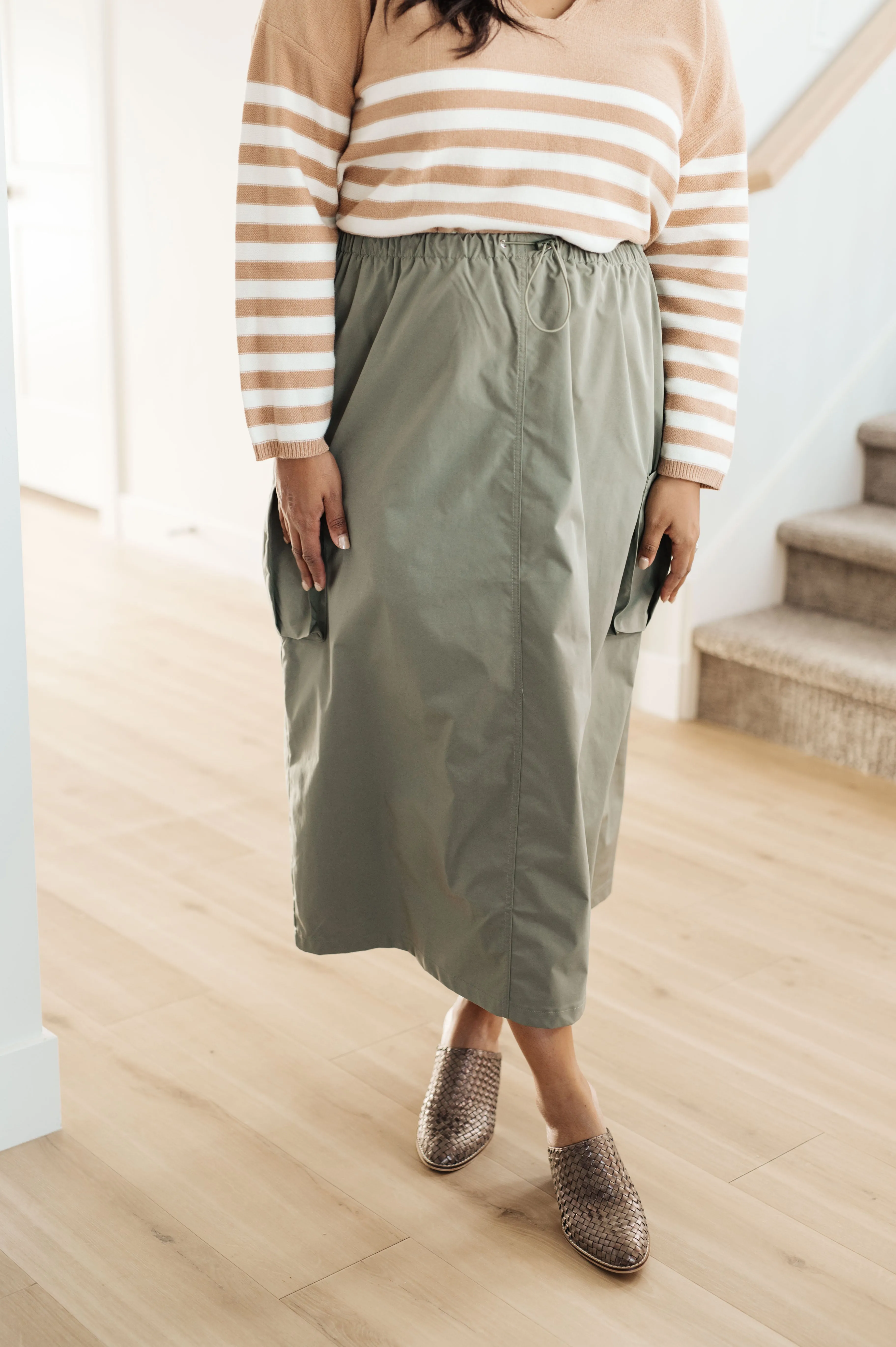 Explain It Away Cargo Skirt - 1/4