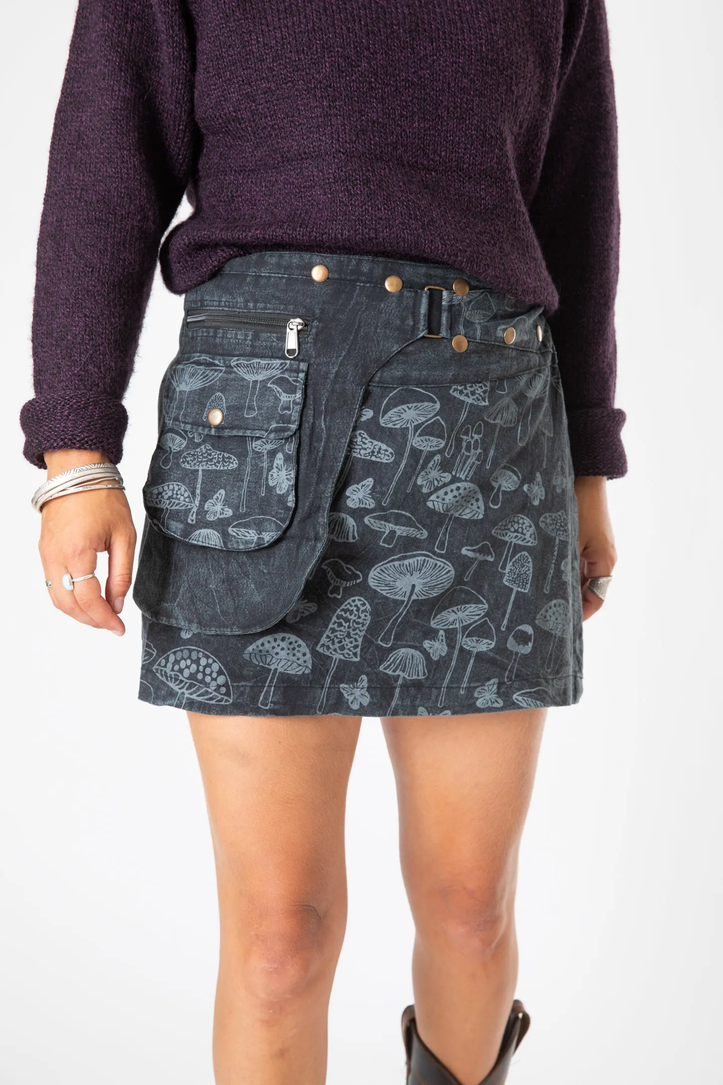 Festival Forager Kapasa Mushroom Skirt