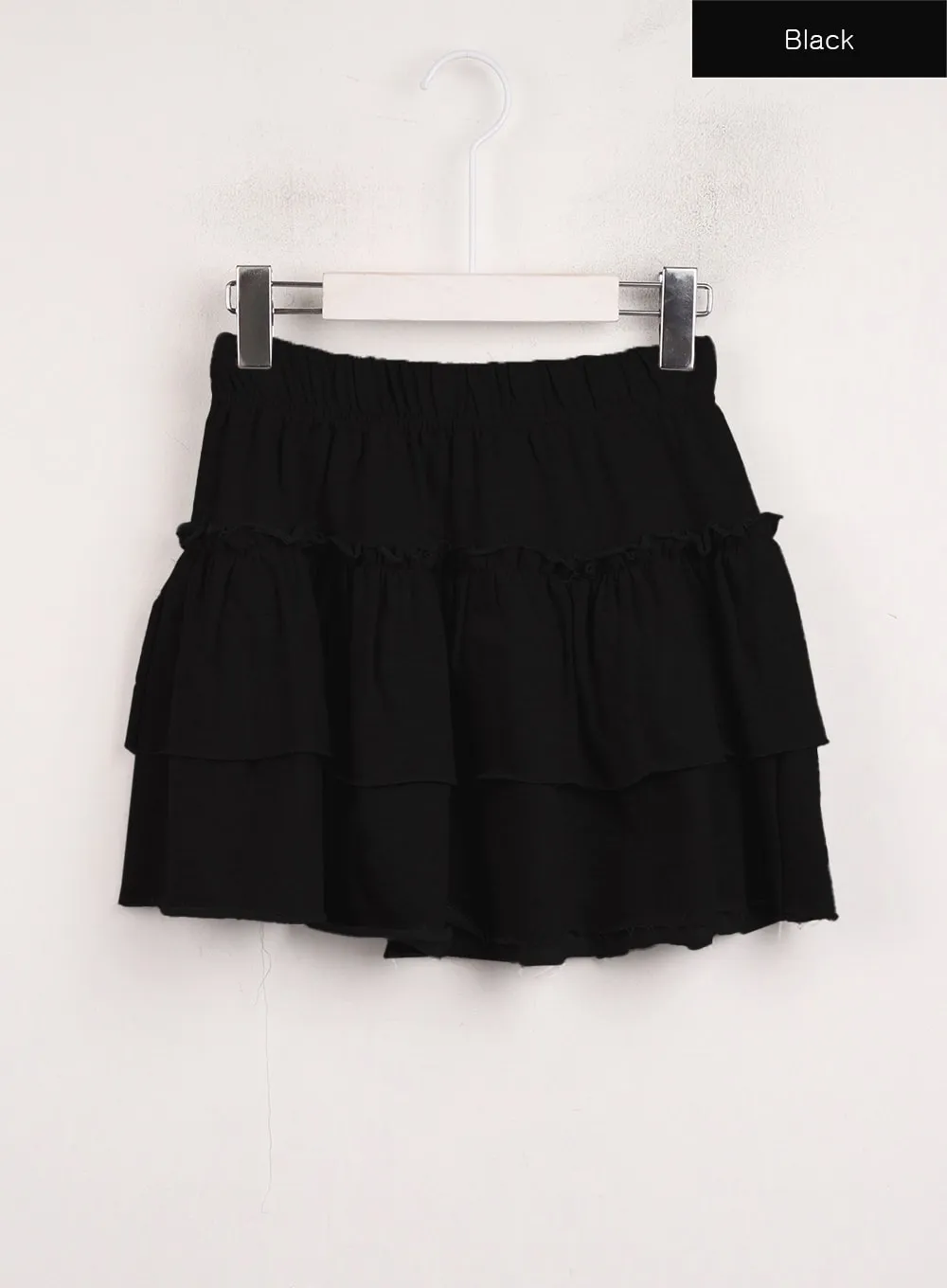 Frill Layered Mini Skirt IJ410