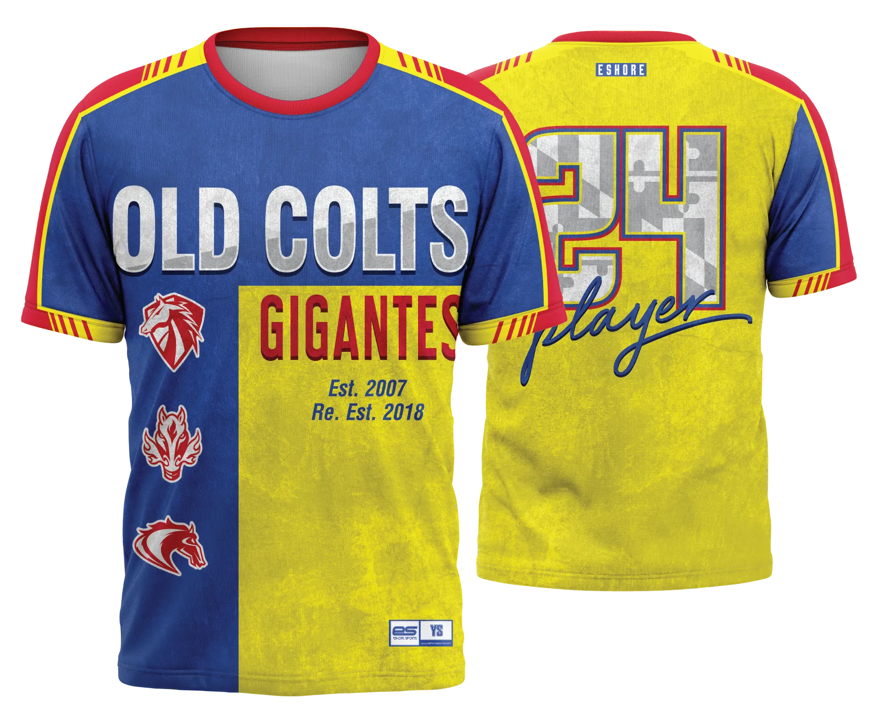 Gigantes - Old Colts FDS Jersey