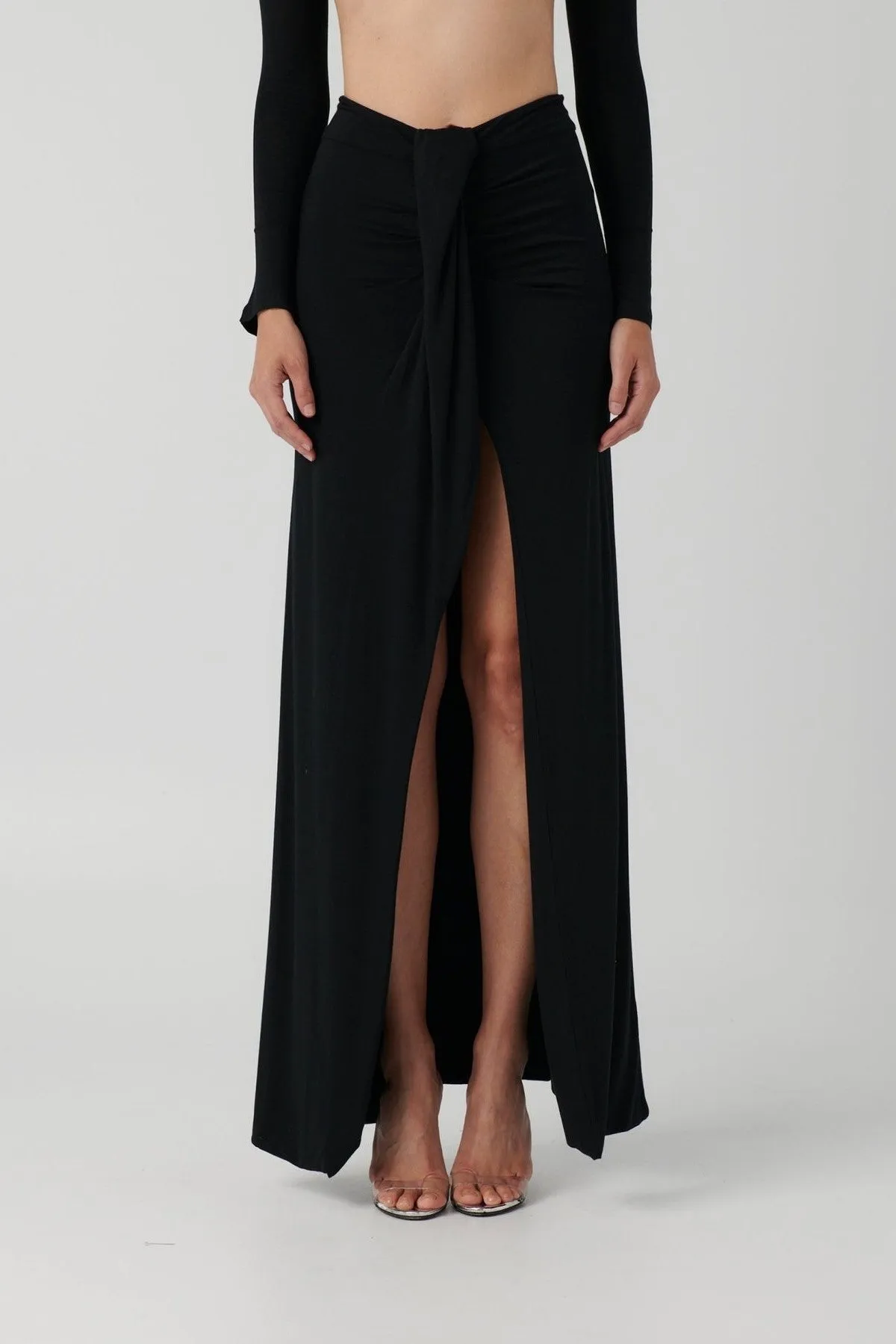 Gillian Maxi Skirt - Black