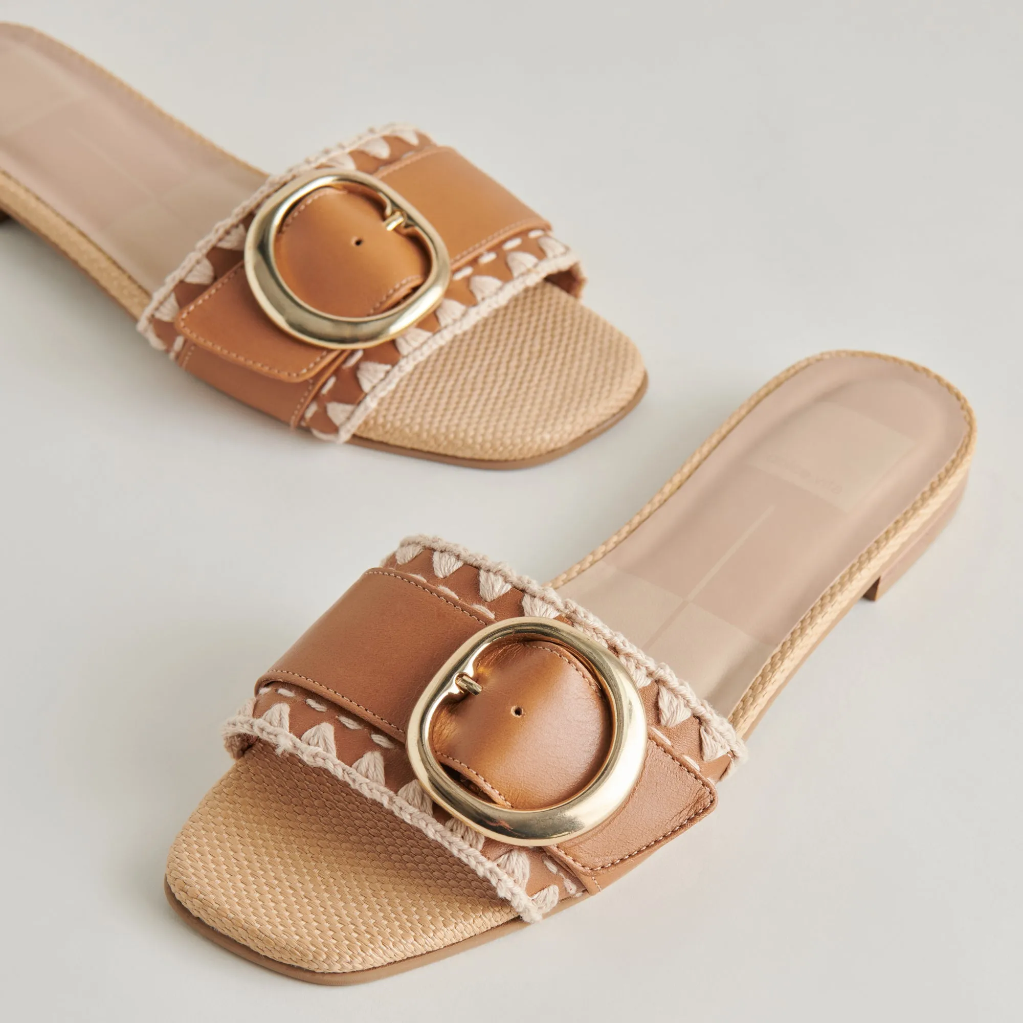 GRECIA SANDALS TAN LEATHER