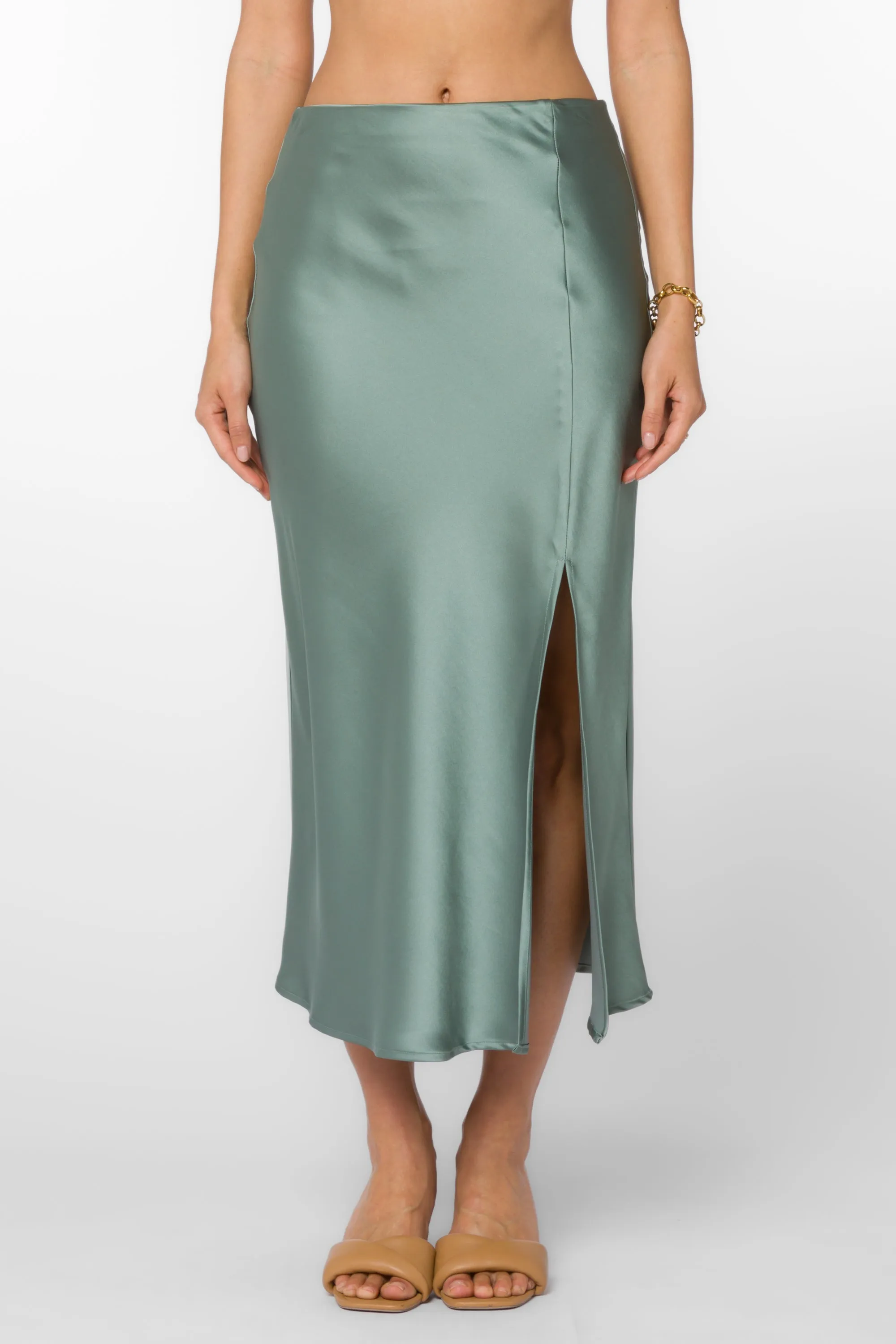 Gypsy Basil Slip Skirt