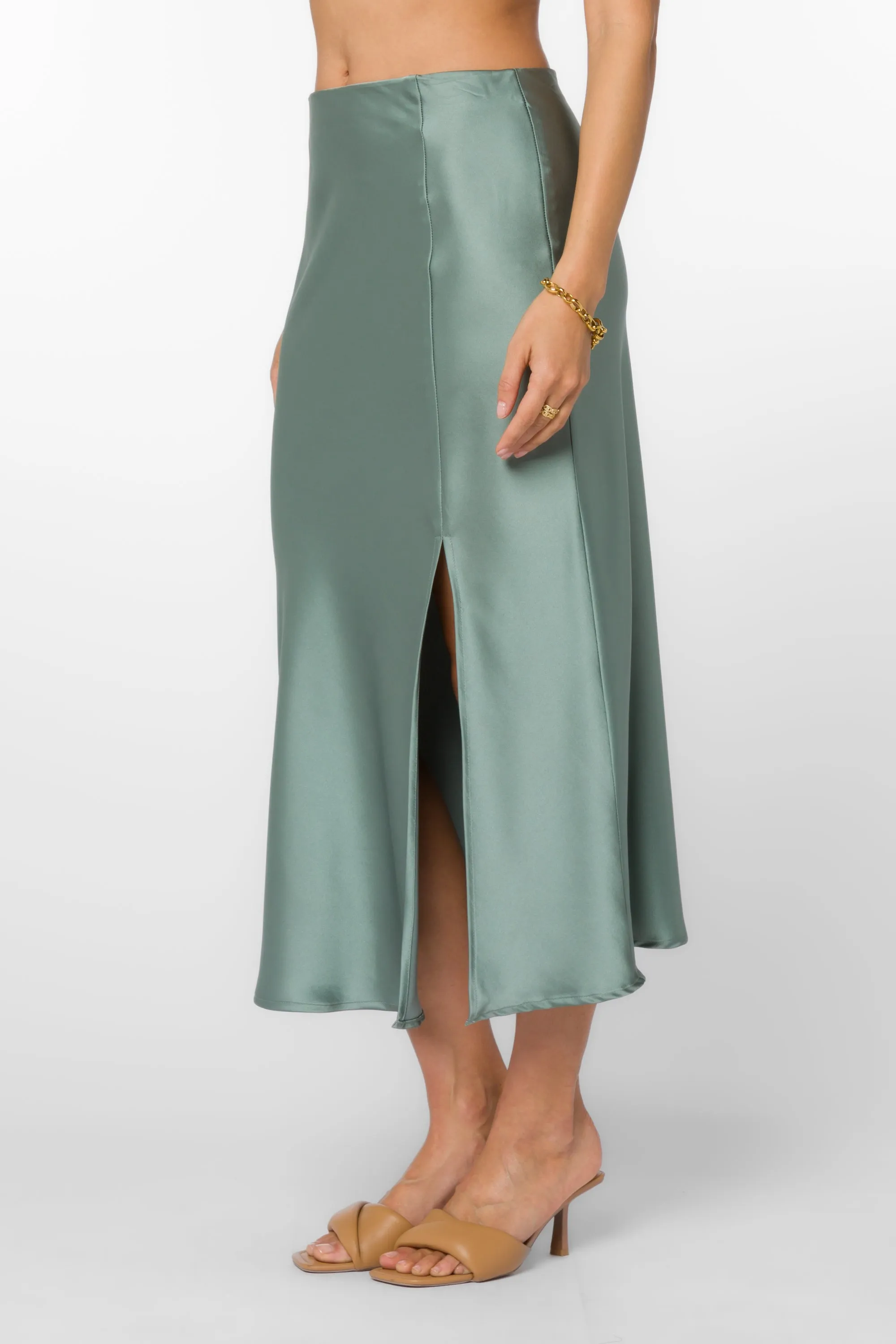 Gypsy Basil Slip Skirt