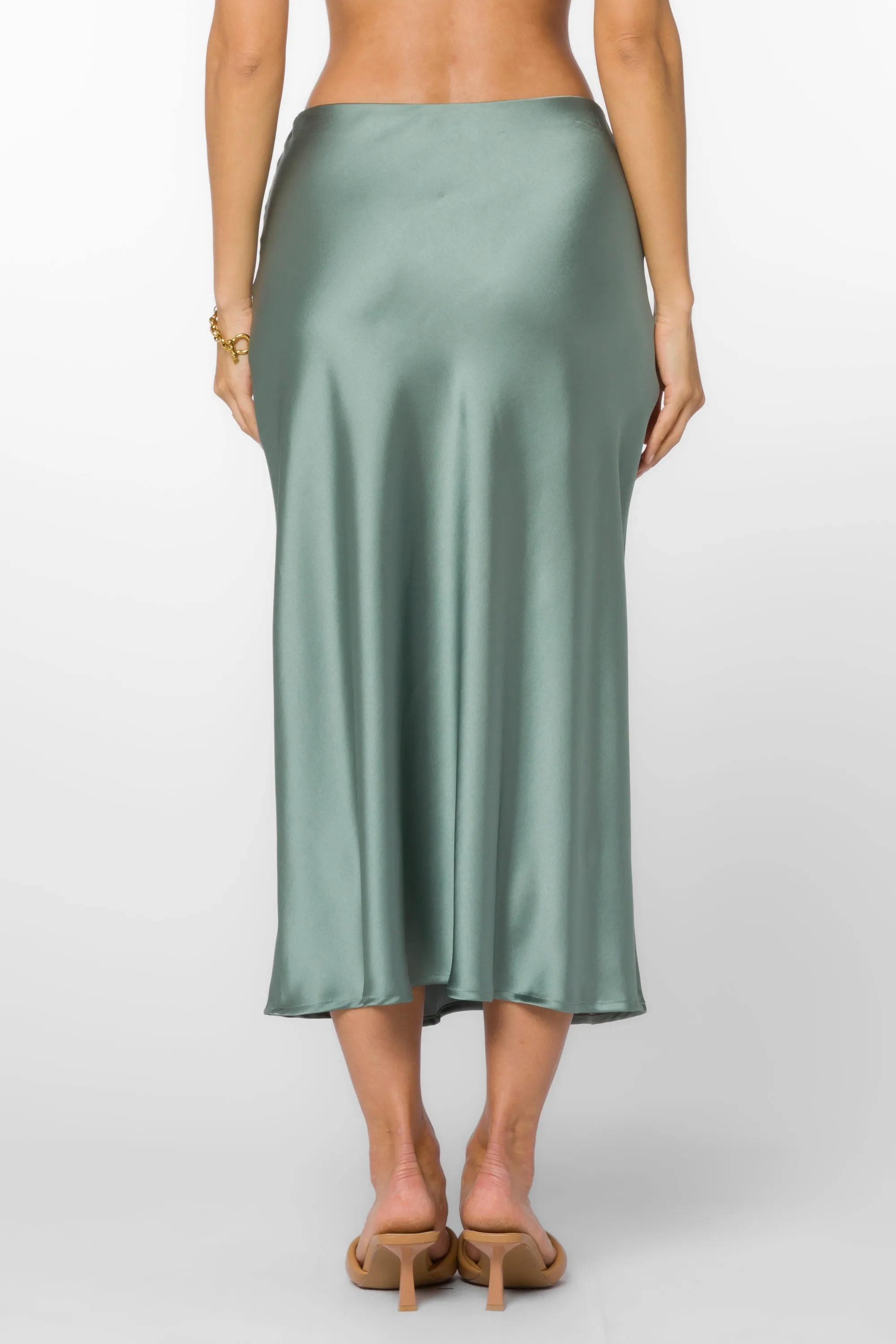 Gypsy Basil Slip Skirt