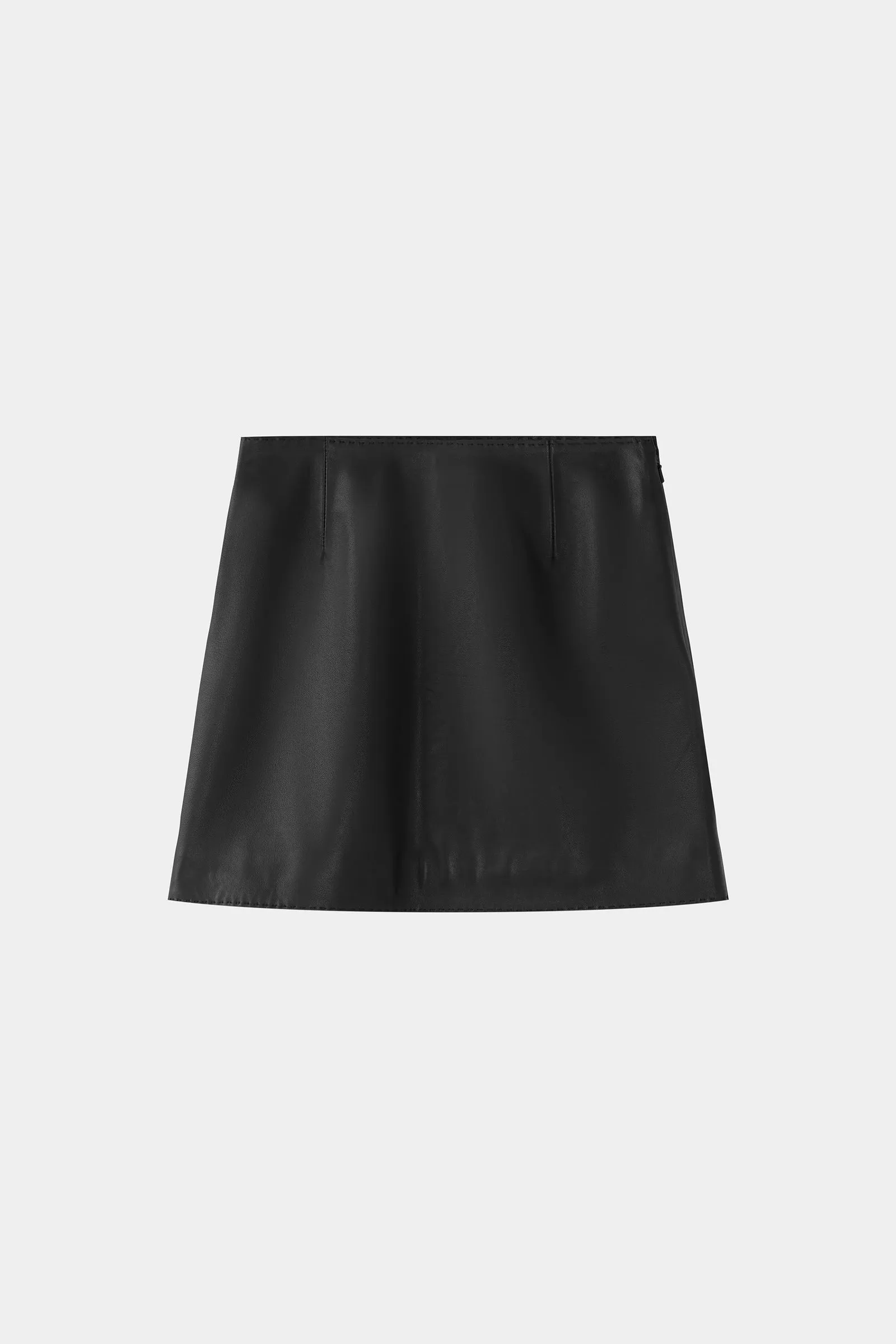 Leather Mini Skirt