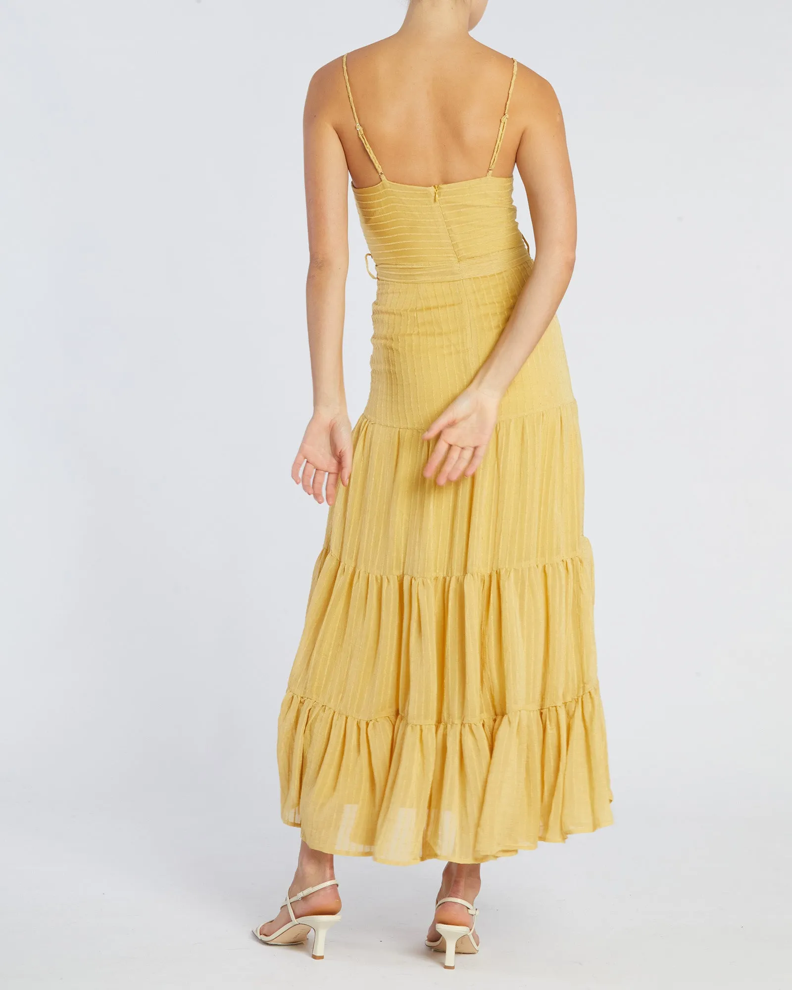 Lunette Maxi Dress - Buttercream