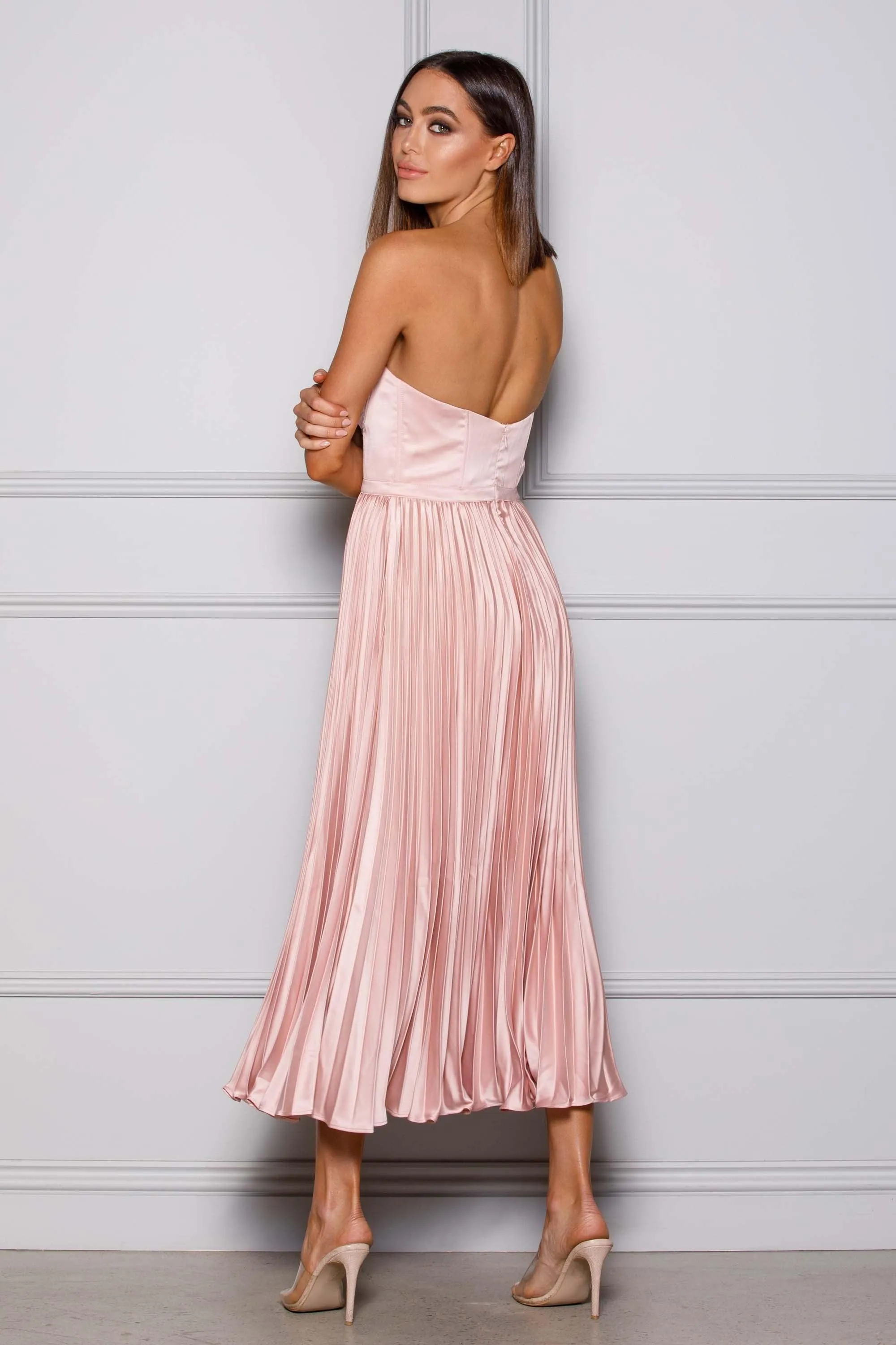 Milan Dress - Blush