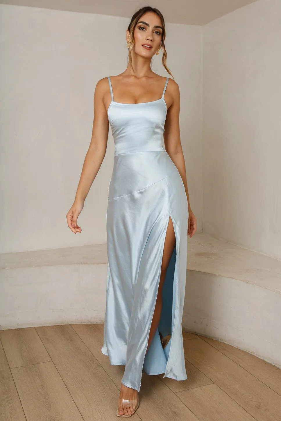 Mime Maxi Dress - Sky Blue