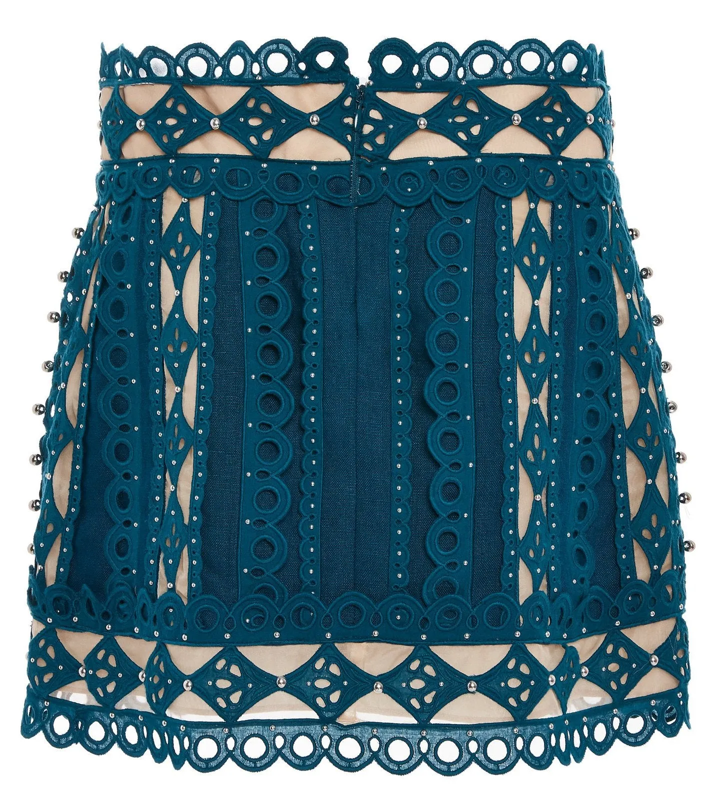 'Moncur' Beaded Mini Skirt