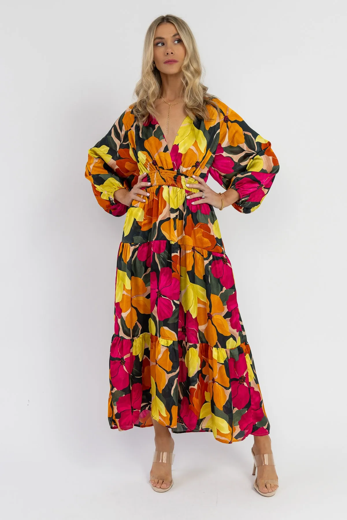 Nico Floral Maxi Dress - Final Sale