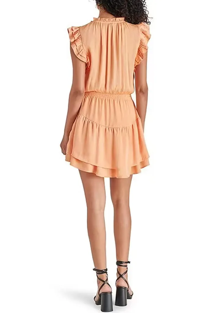 Prairie Dreams Dress-Salmon