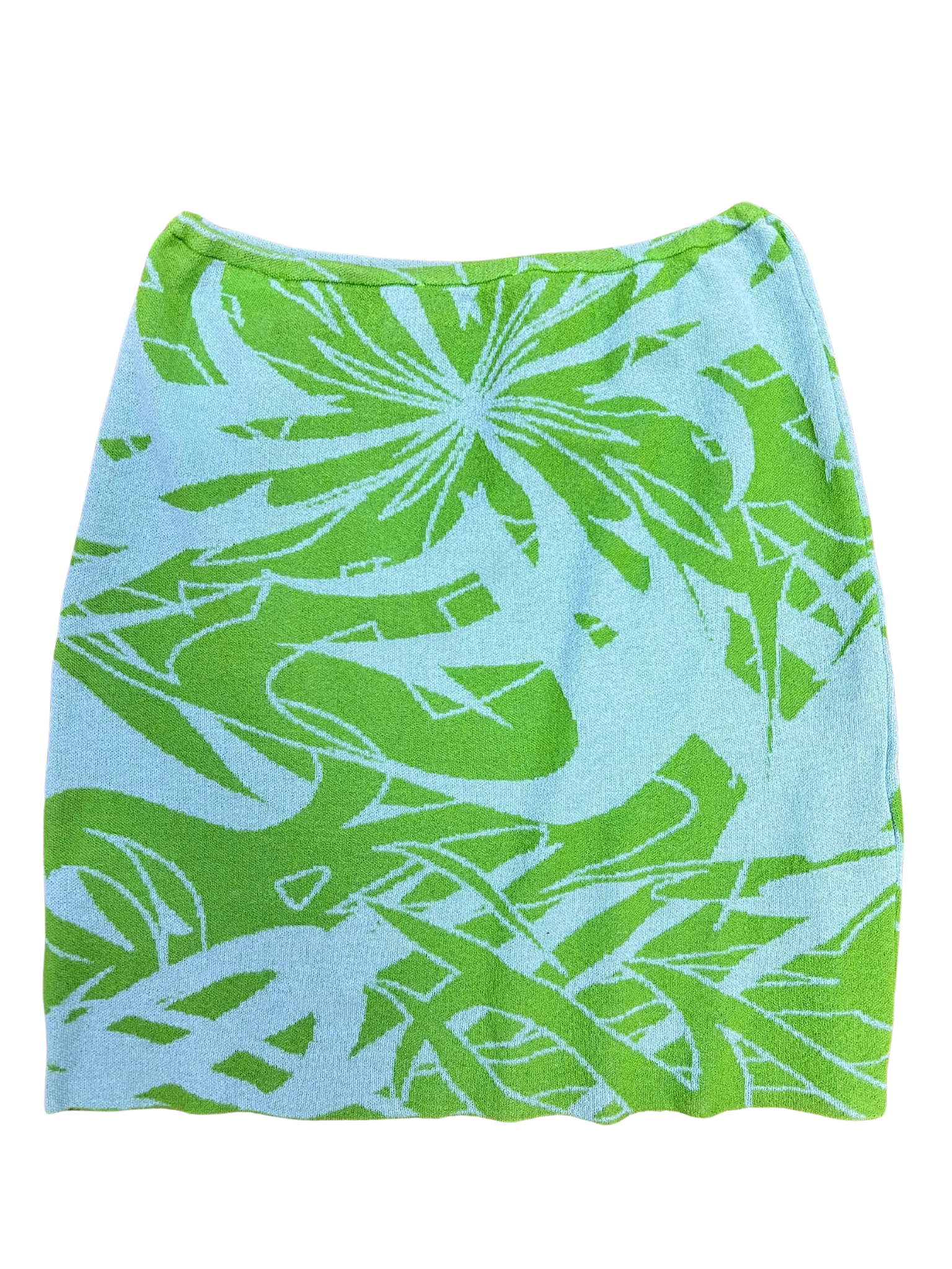 Size S - Paloma Wool Blue Flash Print Aeri Skirt