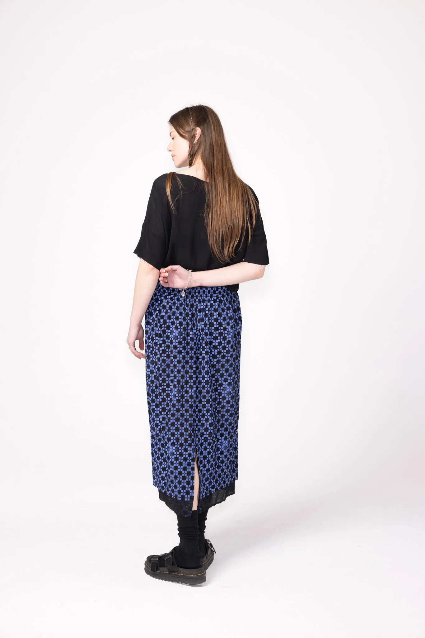 Slowly Skirt | Blue Alto