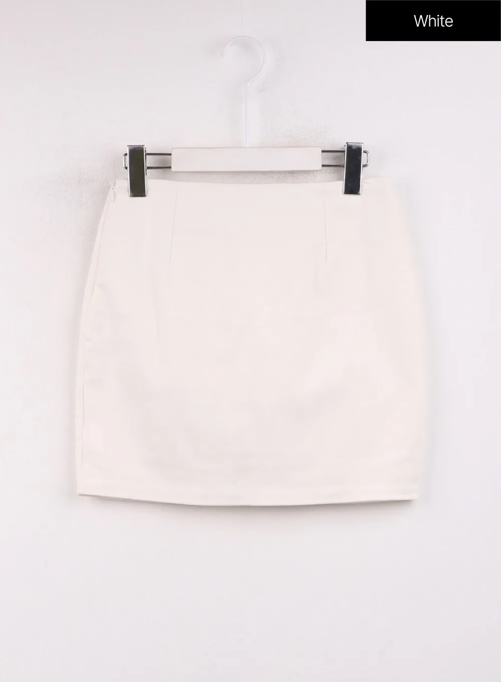 Solid Mini Skirt OJ429