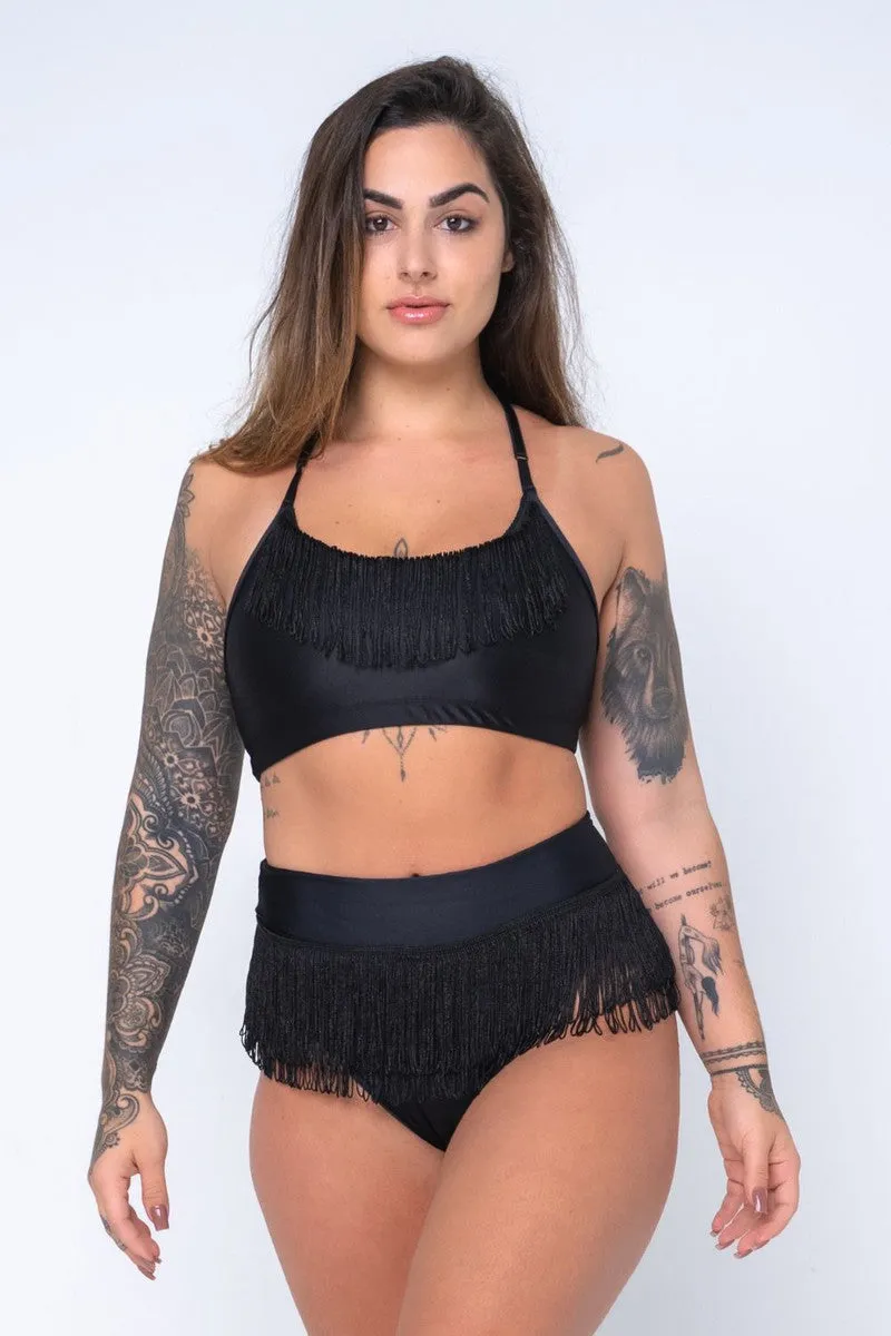 Sorte Obsessed Top - Black