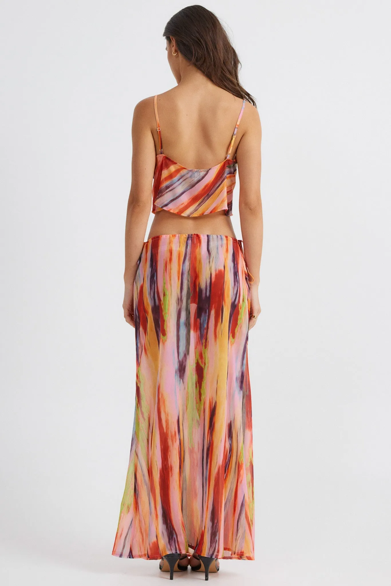 St Barts Maxi Skirt - Print