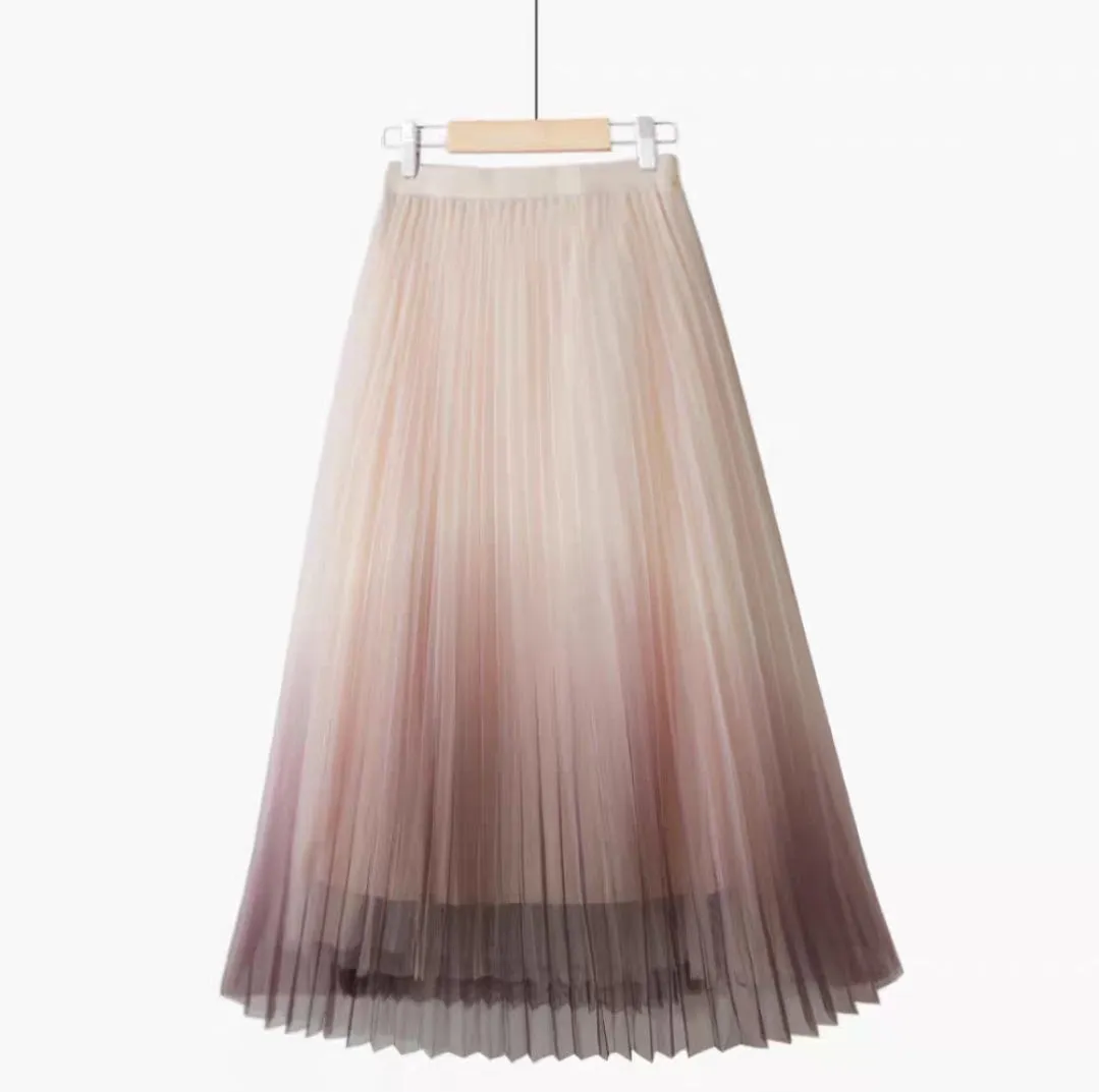 The Falista Bridesmaid Separates Ombre skirt