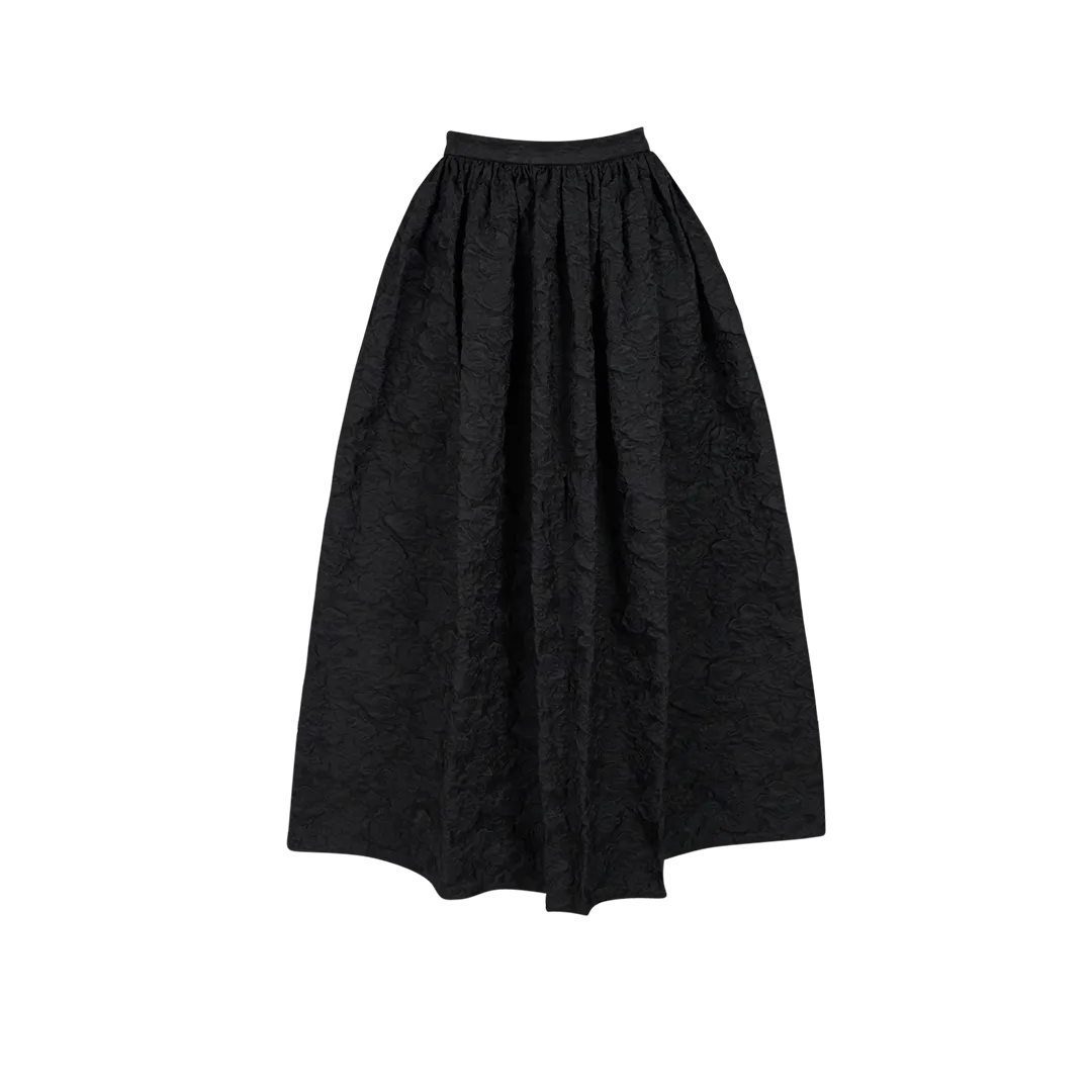 Voluminous Midi Skirt