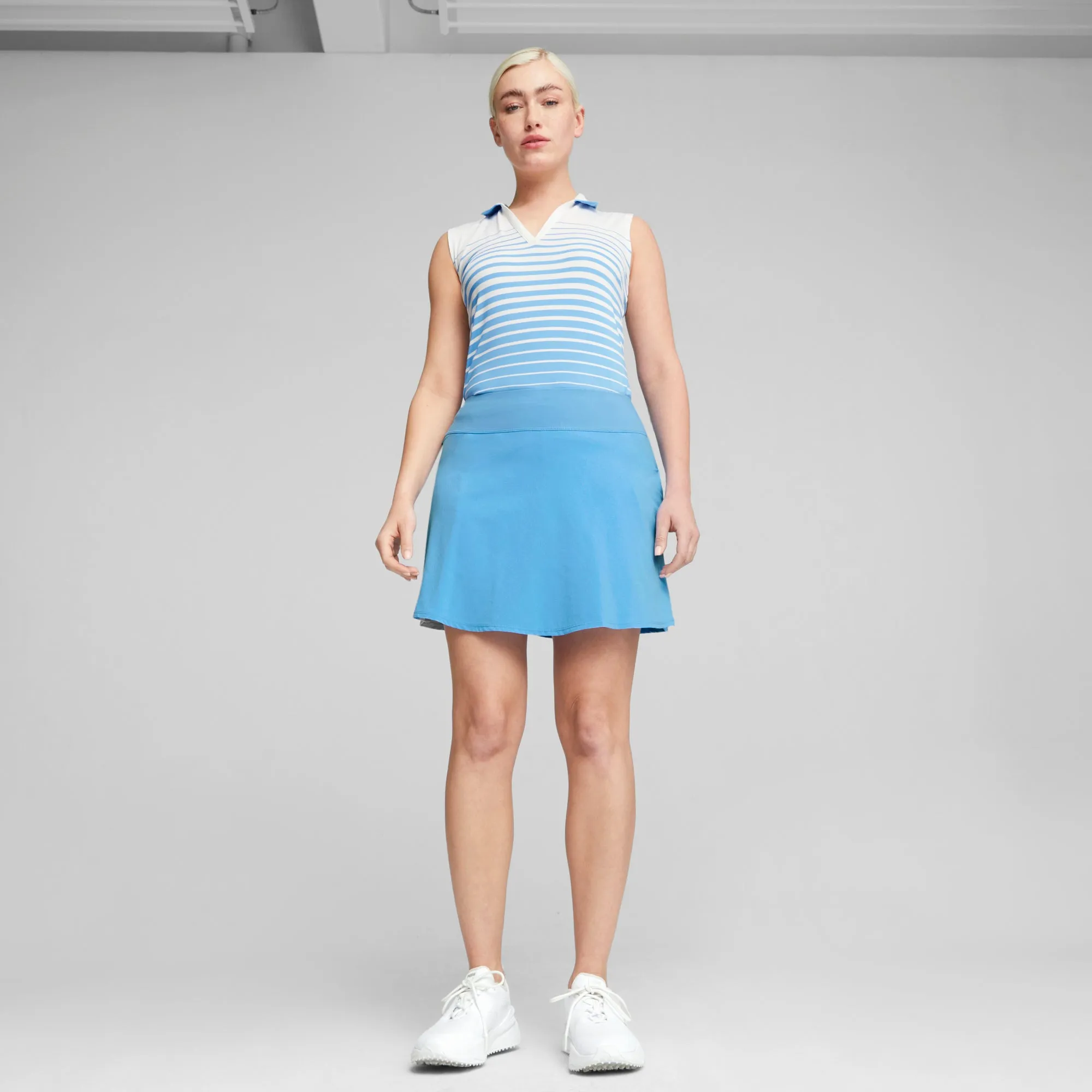 Women's PWRSHAPE Solid Golf Skirt | Regal Blue